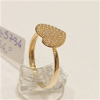 Anello Vidali Gioielli Donna in Oro giallo Zircone ANOR-57-34 - ANOR-57-34